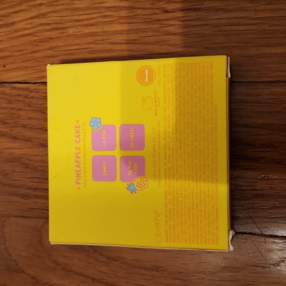 Colourpop x Hello Kitty Pineapple Cake Palette - Picture 3 of 3